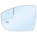 Driver Left Side Mirror Replacement For 2012-2018 Ford Focus Glass View Heated Convex With Rear Holder Replace Cm5z-17k707-h 