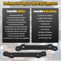 Brake Conversion Brackets For S-10 And G Body Laser Cut High Carbon Steel With Grade 12 9 Mounting Hardware 12mm 14mm Options
