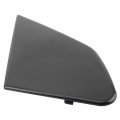 Autokay 2pcs Front Door Garnish Window Glass Plate Trim Cap Fits For Honda Fit 2009-2013
