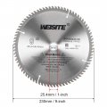 Uxcell 9 Circular Saw Blade 80t 3 4 Arbor Wood Tungsten Carbide Tipped Tct Slitting