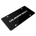 Dodge Durango 3d Logo License Plate Black Aluminum With Pattern Official Licensed 11 88 In X 6 Bg3d