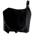 Front Number Plate Black 
