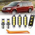 Nsautolighting 11pcs Interior Led Lights Bulb Kit For Dodge Grand Caravan 2008 2009 2010 2011 2012 2013 2014 2015 2016 2017