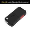 Key Shell Caseless Entry Remote Key Fob Replacement For Porsche Cayenne 2005-2006 2008-2011 4 Buttons Kr55wk45022