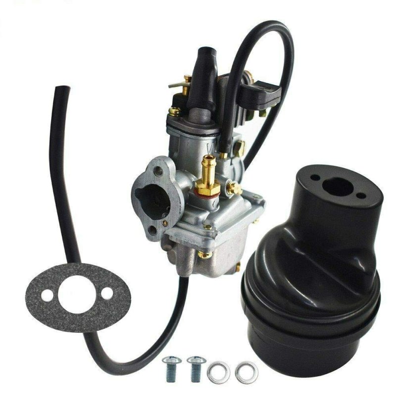 Carburetor With Air Filter Box For Suzuki Lt50 Quadrunner Jr50 And Lt A50 1983 To 2006 Two Stroke Engines