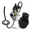 Carburetor With Air Filter Box For Suzuki Lt50 Quadrunner Jr50 And Lt A50 1983 To 2006 Two Stroke Engines 