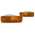 Front Signal Light Assembly Pair For Toyota Pickup 1989 1995 And 4runner 1990 To 1991 Amber Lens Driver Passenger Side 