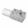 Worm Gear Motor Cw Ccw Dc Single Shaft Self Locking 12v Impact Resistance With Base For Ovens 160rpm