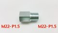 Autobahn88 Anti-rusted Steel Hose End Fitting M22 X 1 5 Female To M22 Male Hex 27 L 43mm 1 7 Code Ftm528