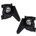 Fog Light Assemblies With Lamp Frame Set For Fusion 2013 2016 Black And Clear Replacement Ds7z 15266 B A 1 Pair