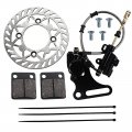 Pro Bat 12mm Rear Disc Hydraulic Brake Assembly Caliper 190mm Rotor Pad For Sdg Ssr 107 110 125 I Bk12 Dirt Pit Bike Black 