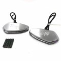 Smt- R6 Logo Led Signal Lighting Mirror Block Off Base Plate Chrome Compatible With 1999-2007 Yzf-r6 Yzfr6 Motorcycle