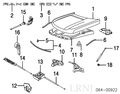 Lrnj Hood Gas Strut For Land Rover Range 2003-2012 Part Bkk760010 