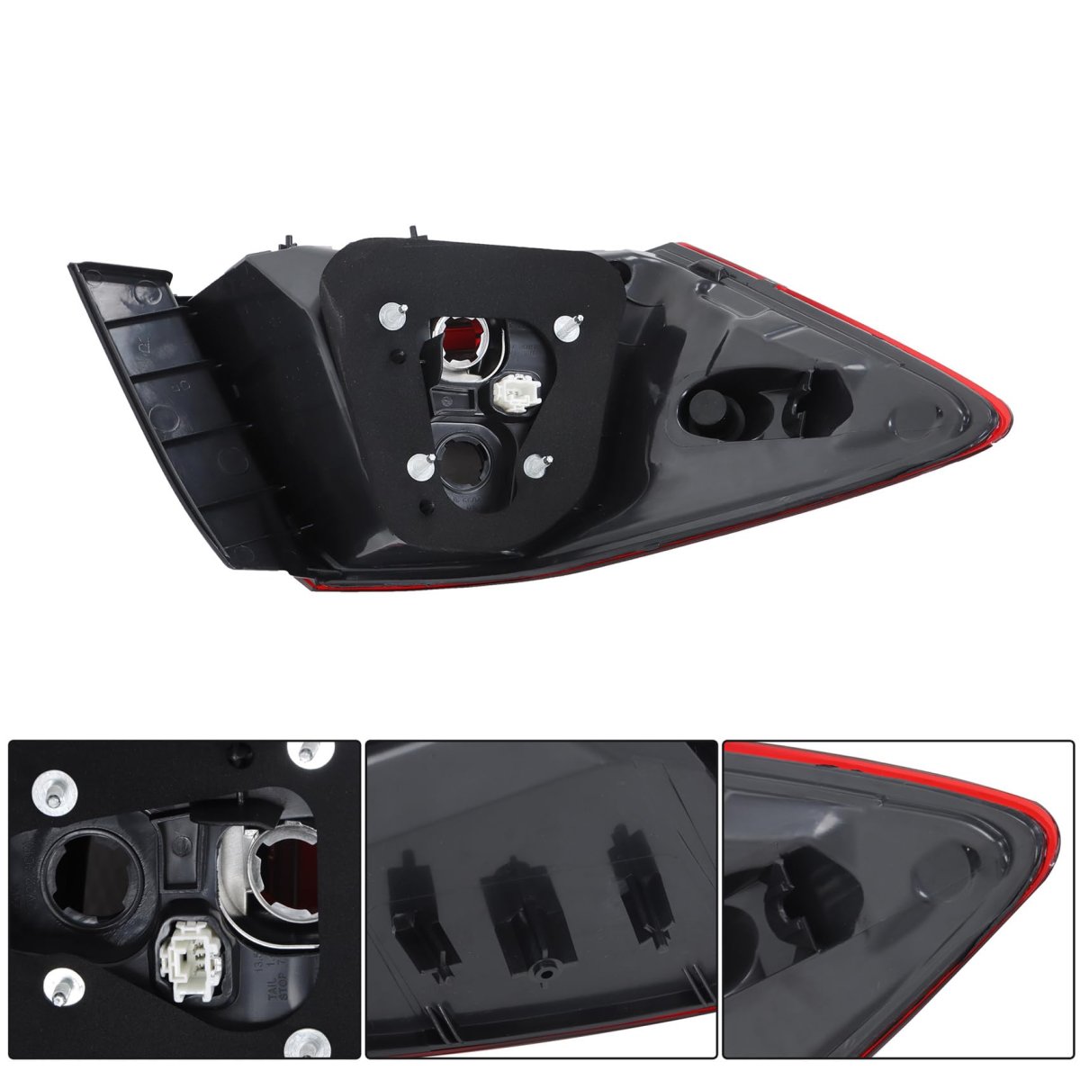 Right Tail Light Lamp Replacement For Honda Accord 2016 2017 Passenger Side Rear Assembly 33500t2aa21 Ho2805108