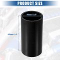 Uxcell 2 5 Id 6 Length 4-ply Reinforced High Temp Straight Coupler Silicone Reducer Hose Black For Car Intercooler Intake