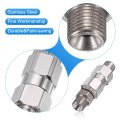 1 4 Inch Sprayer Joint 360 Degrees Rotate Stainless Steel Swivel For Airless Sprayers Paint Spray Gun Hose 2 Pcs