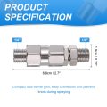 1 4 Inch Sprayer Joint 360 Degrees Rotate Stainless Steel Swivel For Airless Sprayers Paint Spray Gun Hose 2 Pcs