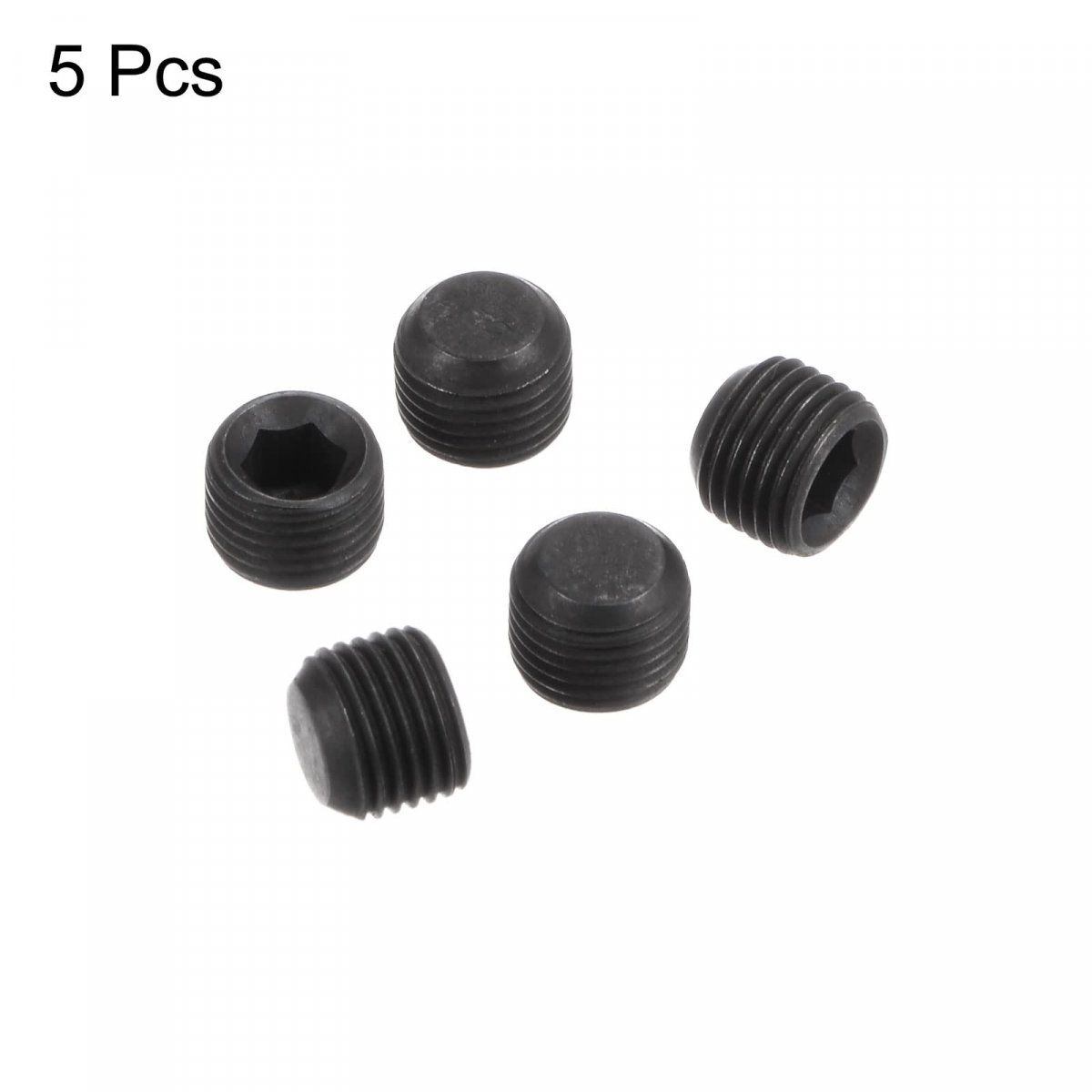 M5x4-0 5 Hex Head Set Screws For Cnc Lathe Turning Tool Holder 5pcs