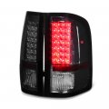 Chrome Smoke Led Tail Brake Light Housing Lamp Assembly For 2007-2013 Chevy Silverado 1500 2500hd 3500hd Pickup Truck Driver 