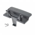 Waltyotur 1 Pcs Center Console Seat Lid Latch Gray Bl3418672a66 Replacement For F-150 2010-2018