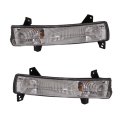 Jeep Compass 2017 18 19 20 2021 Parking Light Assembly Driver And Passenger Side Pair Clear Lens 