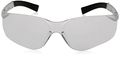 Radians Ats-10 Rad-atac Small Non-slip Lightweight Frame Glasses With Wraparound Single Clear Lens 