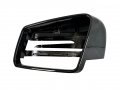 Black Left Driver Side Mirror Cover For Mercedes Glk280 And Glk350 2009 To 2015 Glk Class Weatherproof Replacement Cap 