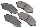 Ceramic Rear Brake Pad Set Act1273 Grey Color For Cars 