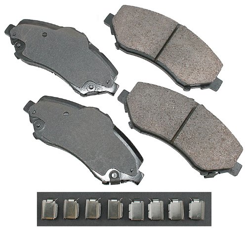 Ceramic Rear Brake Pad Set Act1273 Grey Color For Cars