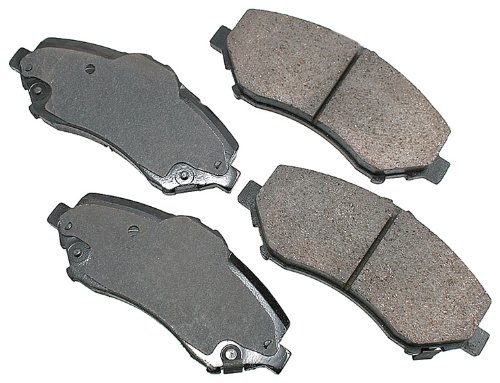 Ceramic Rear Brake Pad Set Act1273 Grey Color For Cars