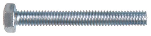 Full Thread Zinc Hex Bolts 5 16 In 18 X 3 Alloy Steel 12 Pack Model 2884