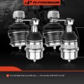 A-premium Set Of 4 Front Upper Lower Ball Joints Kit Compatible With Dodge Ram 1500 1994-1999 2500 4wd Only Replace K8195t
