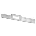 Jmtaat Rear License Plate Panel For 1964 Chevy Chevrolet Impala Bel Air Biscayne Steel Chrome Bumper Face Bar Silvery 