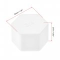 Uxcell G3 4 Pipe Fitting Cap Ppr Hex Female Thread Hose Connector For Garden And Outdoor Water Pipes End White 6pcs