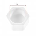Uxcell G3 4 Pipe Fitting Cap Ppr Hex Female Thread Hose Connector For Garden And Outdoor Water Pipes End White 6pcs