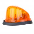 Ocpty Cab Marker Light 5pcs Amber Lens Top Roof Running Assembly W Base T10 White Bulbs 1 Set Wiring Pack Switch Fit For