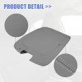 X Autohaux Car Center Console Lid Armrest Seat Box Cover Protector Replacement Microfiber Leather For Dodge Ram 2013-2018 Gray