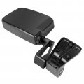 Ocpty Black Driver Side And Passenger View Mirror Textured With Manual Adjustment Fold Non-heated Compatible For 1987-1995