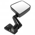 Ocpty Black Driver Side And Passenger View Mirror Textured With Manual Adjustment Fold Non-heated Compatible For 1987-1995