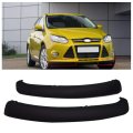 Front Bumper Spoiler Lip Air Chin Splitter Replacement For Focus Sedan Hatchback 2012 2013 2014 Valance Deflector Panel Dam 
