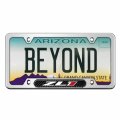 Ipick Image For Chevrolet Camaro Zl1 Real Carbon Fiber Nameplate Chrome Stainless Steel License Plate Frame