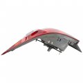 Waltyotur Clear Len Tail Lights Brake Lamp Driver Left Light Red Replacement For 2014-2016 Toyota Corolla 815600275