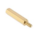 M2 5x30mm 6mm Male-female Brass Hex Pcb Motherboard Spacer Standoff For Fpv Drone Quadcopter Computer Circuit Board 20pcs 