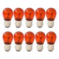 Nghtmre 10x 1157 Tail Lamp Turn Signal Parking Reverse Bulbs Amber 