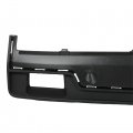 Wflnhb Front Lower Bumper Filler Plate Trim Plastic With Tow Hook Impact Bar Skid Replacement For 2014 2015 Silverado 1500
