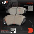 Front And Rear Ceramic Disc Brake Pads Set For Select Chevy Models Camaro 2010 2011 2012 2013 2014 2015 With Hardware 8 Pcs