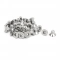 M6x8mm 304 Stainless Steel Flat Head Torx Machine Screws Fastener 30pcs 