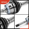 A-premium Pair 2 Front Cv Axle Shaft Assembly Compatible With Infiniti Qx4 1997003 Nissan Pathfinder 1996004 Pickup 1995-1997 2