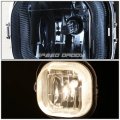 Compatible With Ford Super Duty Pair Of Smoked Lens Clear Corner Headlights Fog Lights