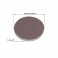 Uxcell 2-inch Sanding Sponge Hook And Loop Disc Wet Dry For Car Wood Drywall Metal Brown Corundum 500-600 Grit 30 Pcs